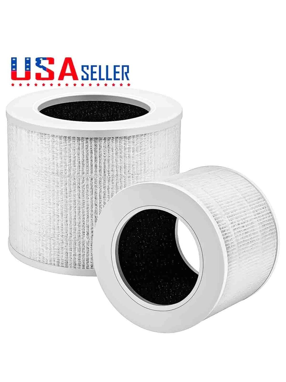 2 Pack Core Mini-RF Replacement Filter For LEVOIT Core Mini Air Purifier 3-in-1